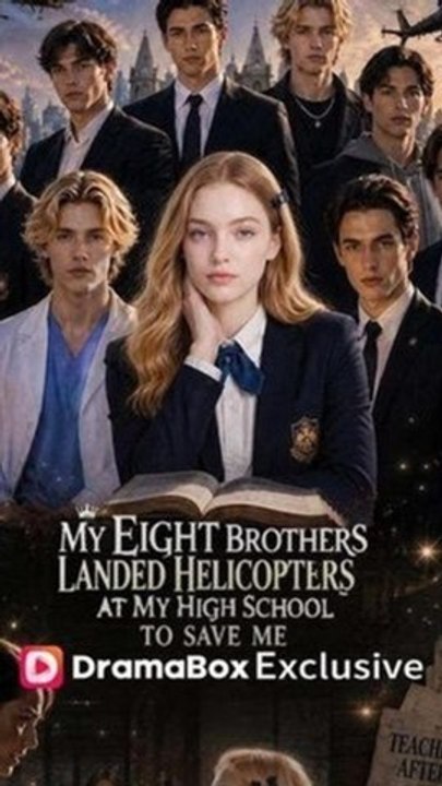 My Eight Brothers Landed Helicopters at My High School to Save Me - Full Episode (ENGSUB) | Billionaire Family, School Revenge, Hidden Heiress #ADB