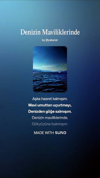 Denizin Maviliklerinde