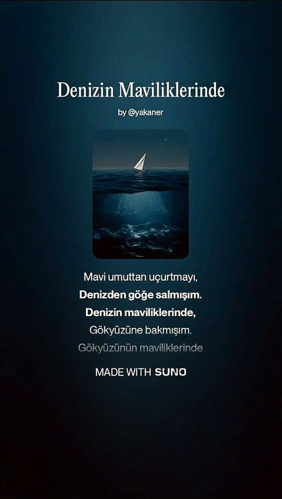 Denizin Maviliklerinde