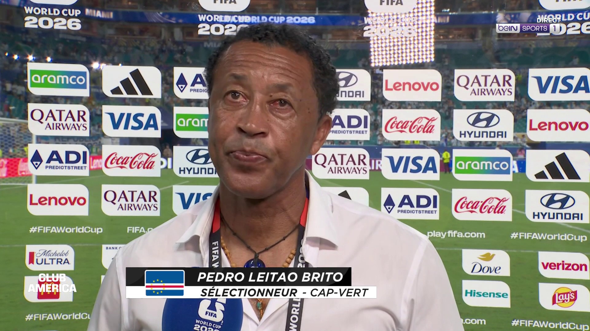Coupe du monde 2026 : Pedro Leitao Brito : "Ce match rend digne notre pays face aux champions du monde"