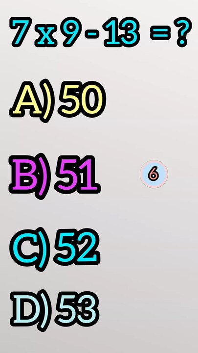 Can You Solve It?