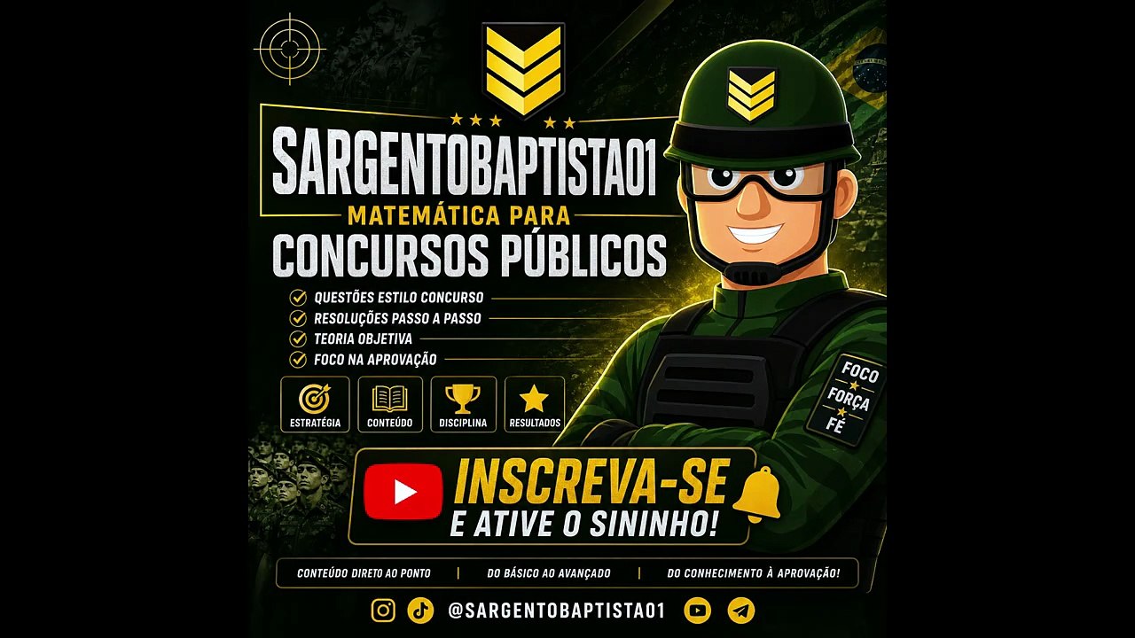 APRENDA MATEMÁTICA PARA CONCURSOS DO ZERO _ COMEÇA AQUI SUA APROVAÇÃO!
