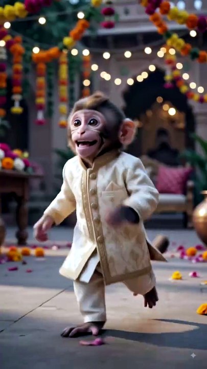 Funny monkey