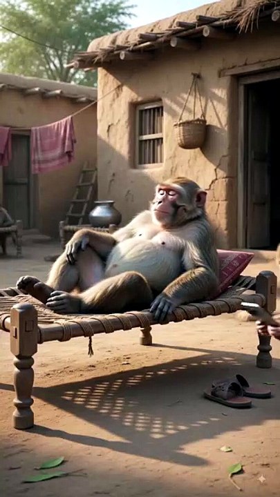 Funny monkey
