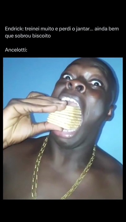 ancelotti nao gosta do endrick kkkk