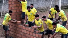 brasil se protegendo para nao levar gol