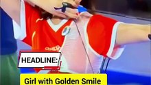 A video of a young Thai athlete is going viral on social media.