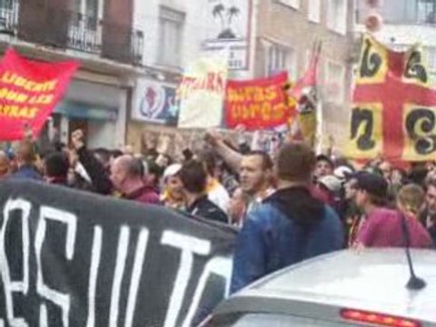 Liberte pour les ultras de nice a lens tous uni