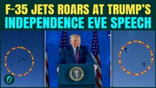 F-35s and Black Hawks THUNDER Over Mount Vernon as Trump Delivers Independence Day Eve Address
