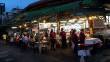 Mixed steak street food