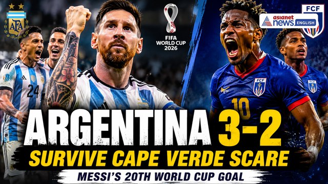 Argentina vs Cape Verde Highlights | Lionel Messi's 20th World Cup Goal Sends Argentina Into Last 16