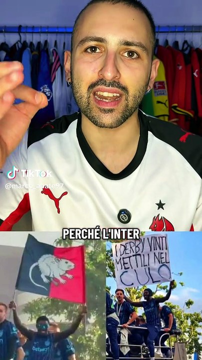 Gli striscioni dei derby nel...: Thuram se la cava, il Milan invece...