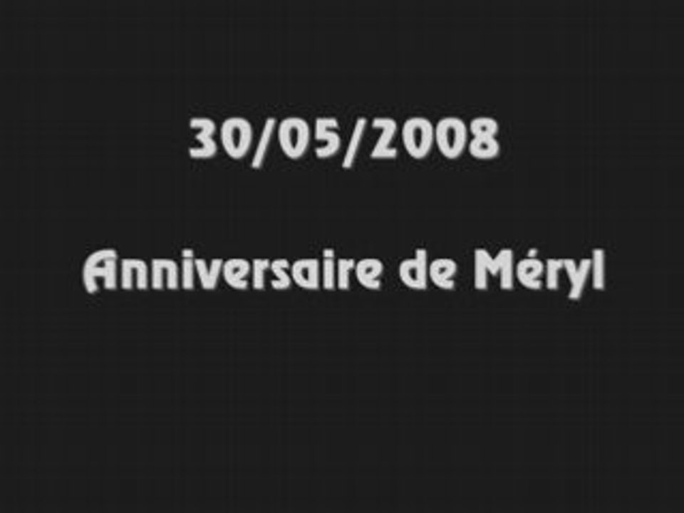 30-05-2008 Anniv' Méryl