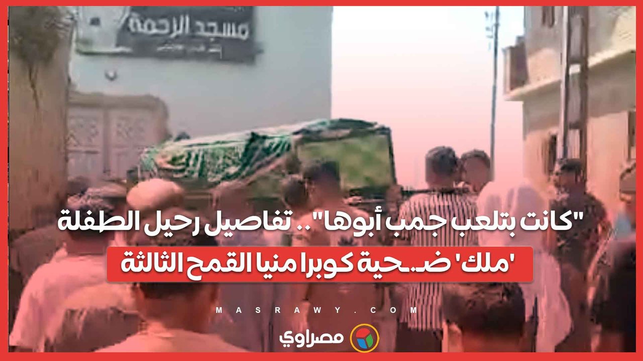 تفاصيل رحيل الطفلة 'ملك' ضـ.ـحية كوبرا منيا القمح الثالثة