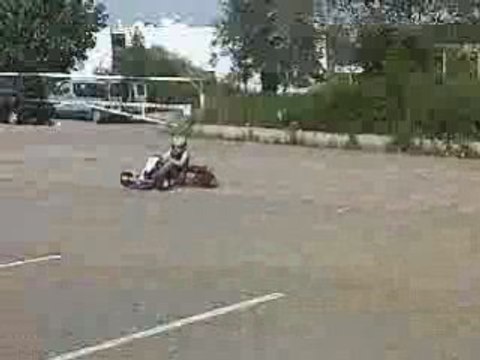 sortie karting (big drift!!!)