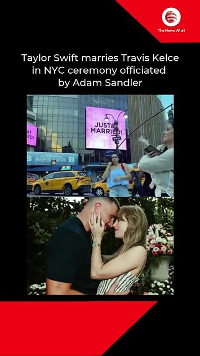 Taylor Swift marries Travis Kelce in NYC ceremony