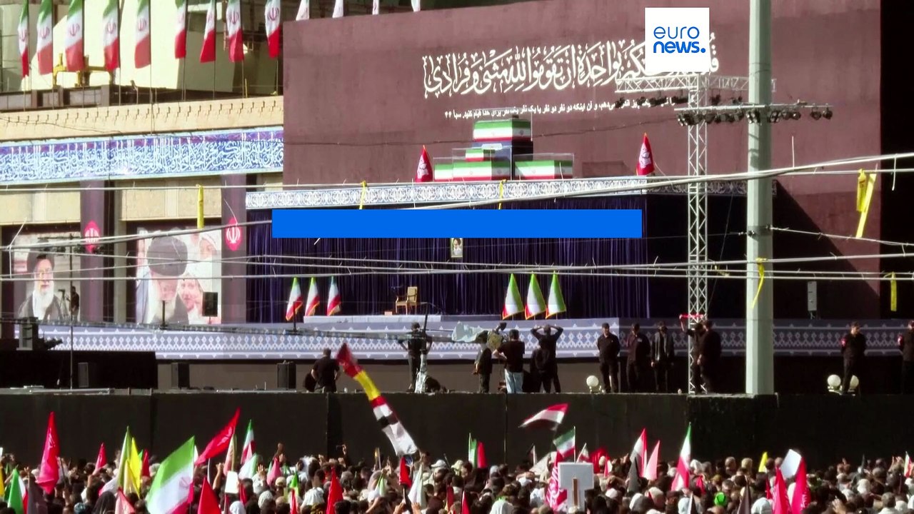 آغاز رسمی مراسم تشییع جنازه خامنه‌ای در مصلای تهران؛ ترامپ: برای خاکسپاری یک هفته به ایران وقت دادیم
