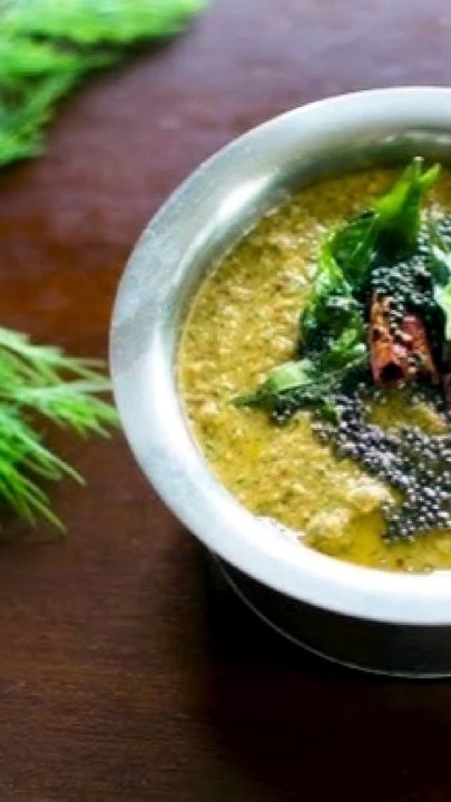 सोया/सब्बसिरगे चटनी - Dill leaves Chutney