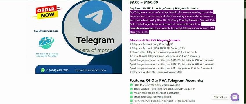 Guide to Buying Telegram Accounts: Top 5 Reliable Sites