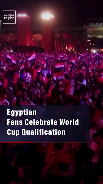 Egyptian Fans Celebrate World Cup Qualification