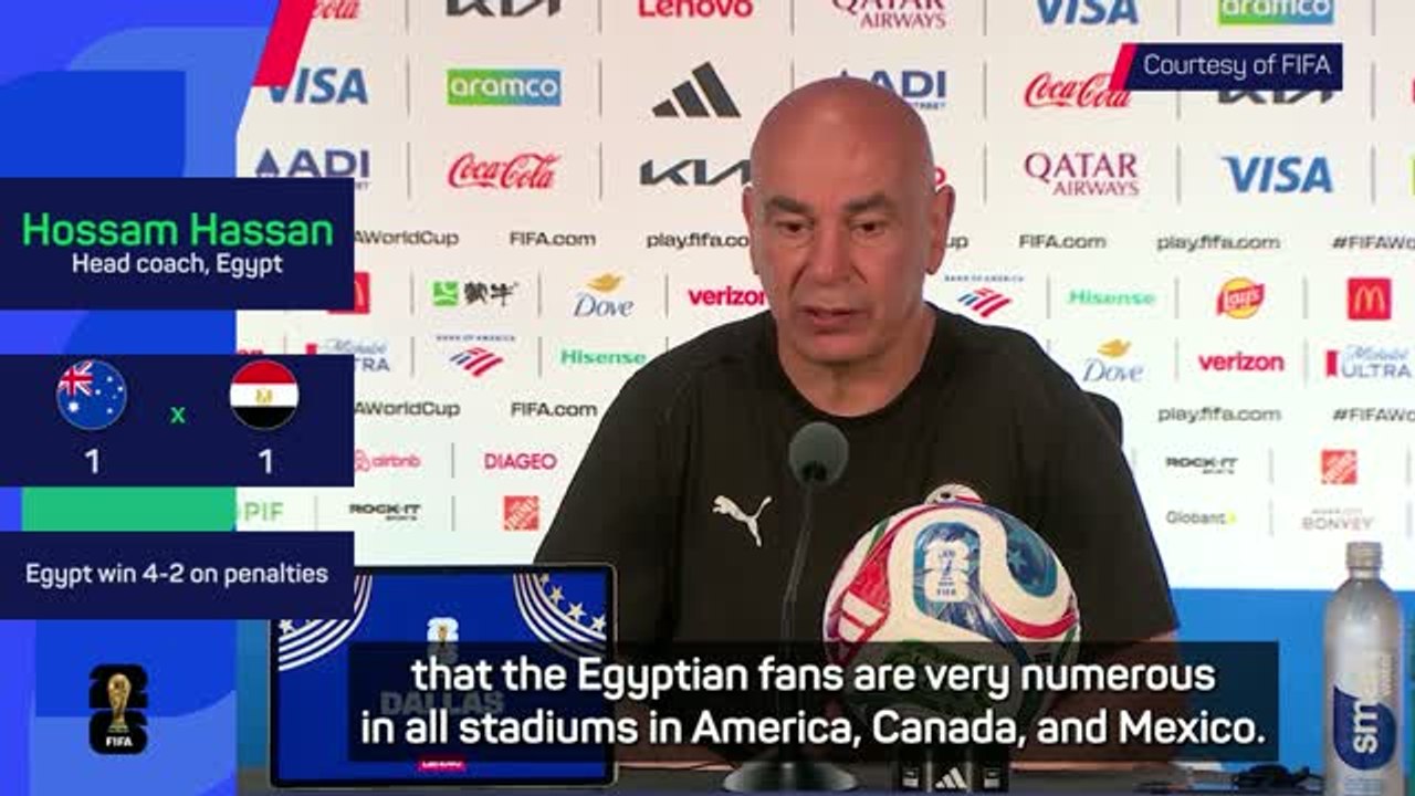 Egypt coach Hassan dedicates win to Palestine
