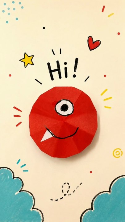 DIY Paper Monster | Easy Paper Craft Tutorial