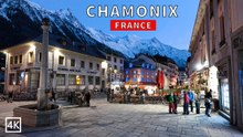 Chamonix Mont Blanc 🇫🇷 | Cosy Evening Walk With Epic Views of The Mont Blanc in France 4K