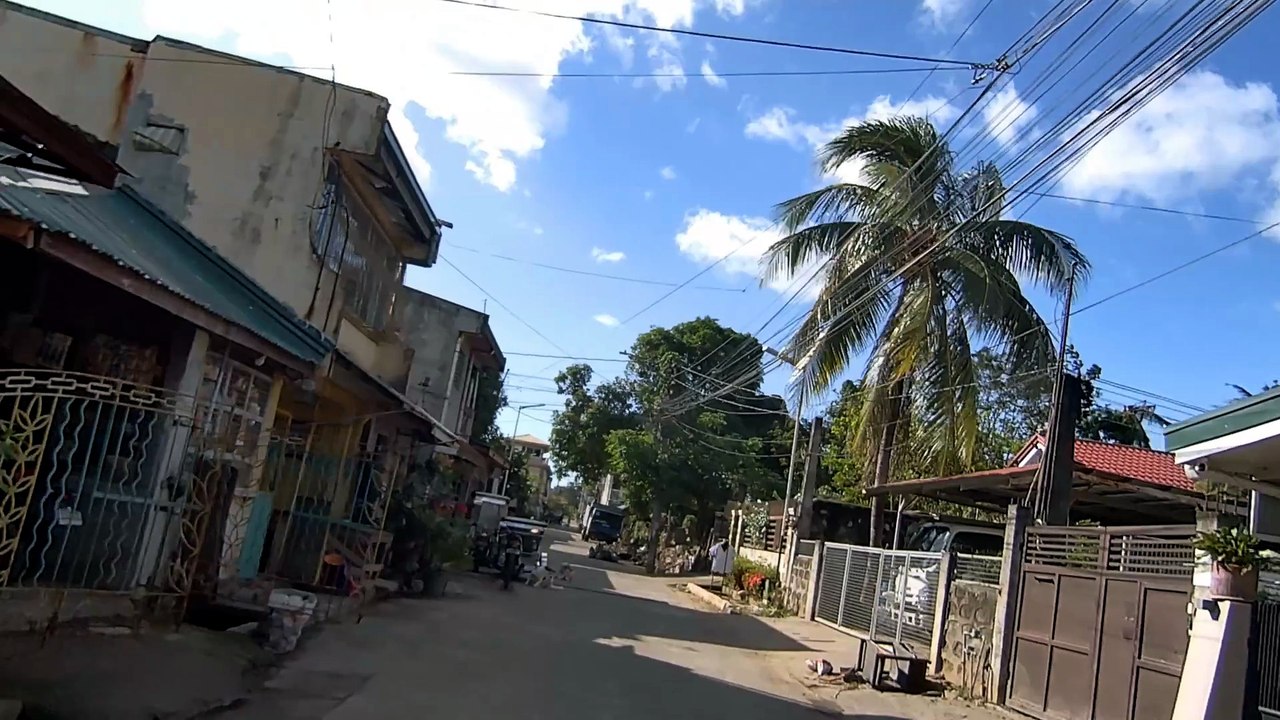 Modest Dwellings on Dimasuay Street in Bay, Laguna, Philippines