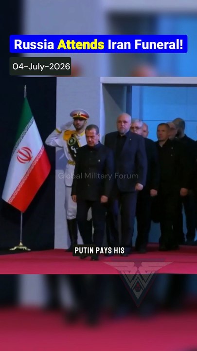 Medvedev Honors Khamenei In Tehran