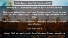 (Courseslibrary.com)Ashley Brock – Paid Ads Playbook 2026