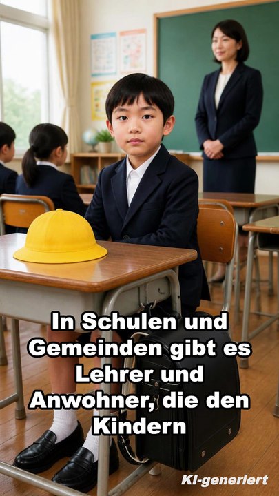 Grüßen deutsche Grundschüler Fremde?