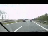 Une corvette qui double à au moin 300 km/h !!!