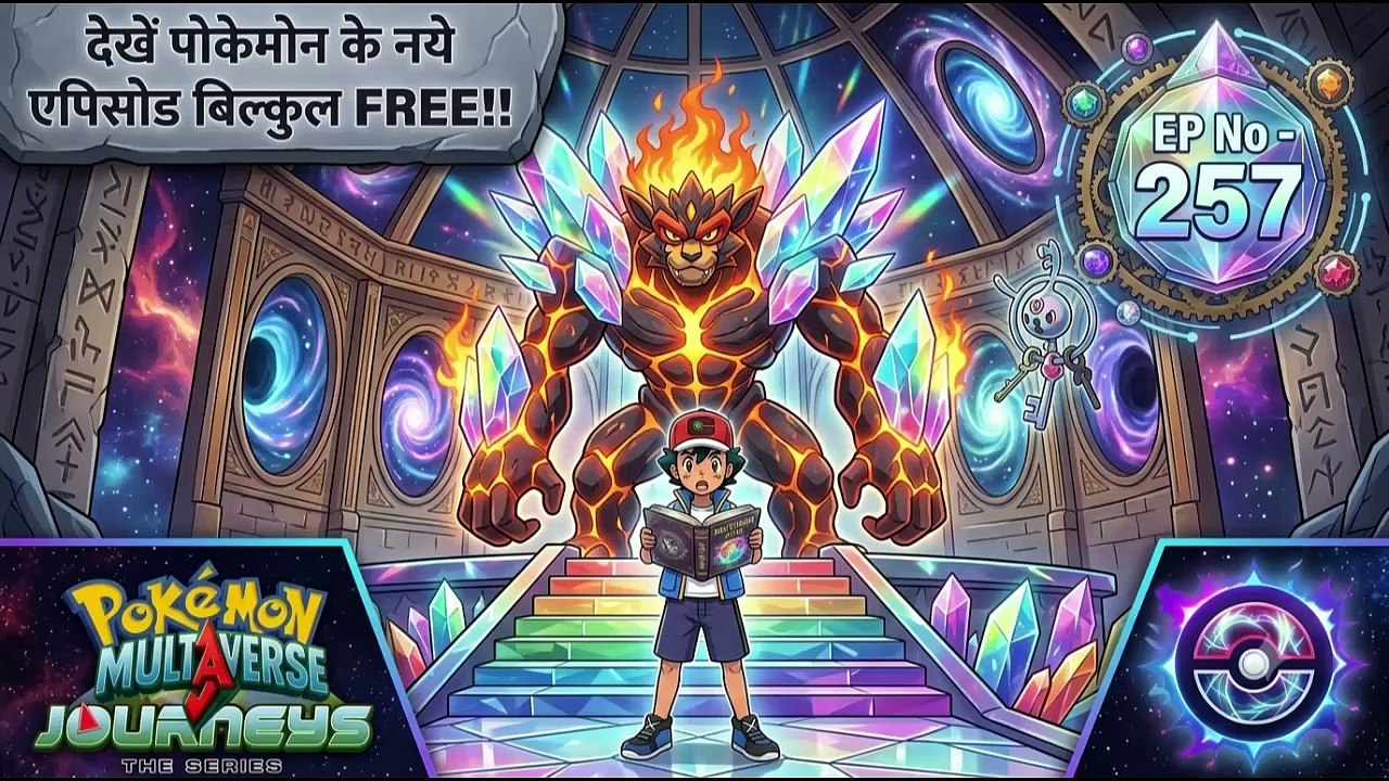 Episode 257 of Pokemon Multiverse Journeys A never ending story