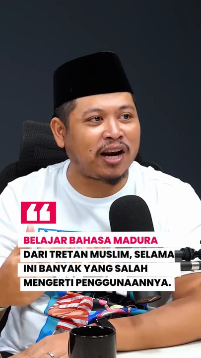 Raditya Dika belajar bahasa Madura dari Tretan Muslim, banyak orang salah mengerti