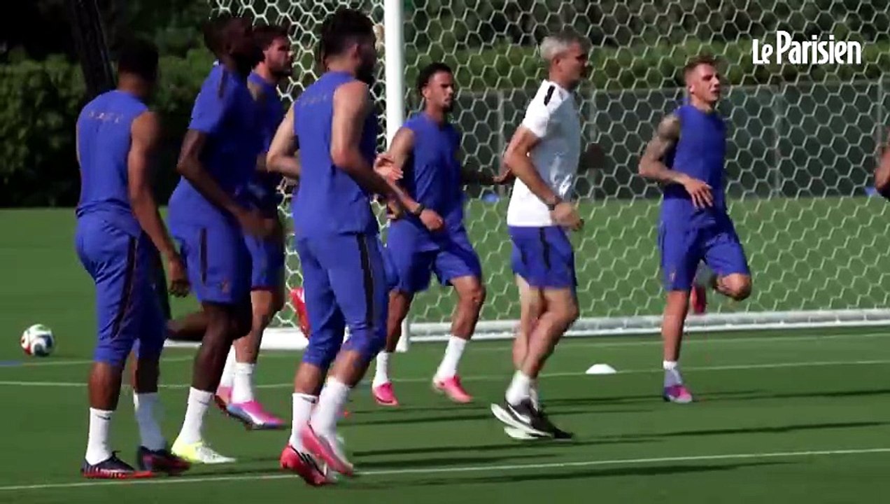 Mondial 2026 : les Bleus à l'entraînement à quelques heures du match contre le Paraguay