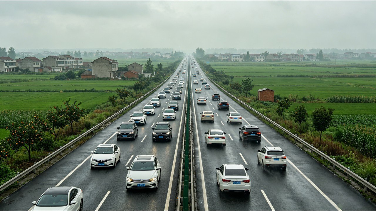 Driving Tour Along China’s Route 318 Across Hubei’s Jianghan Plain