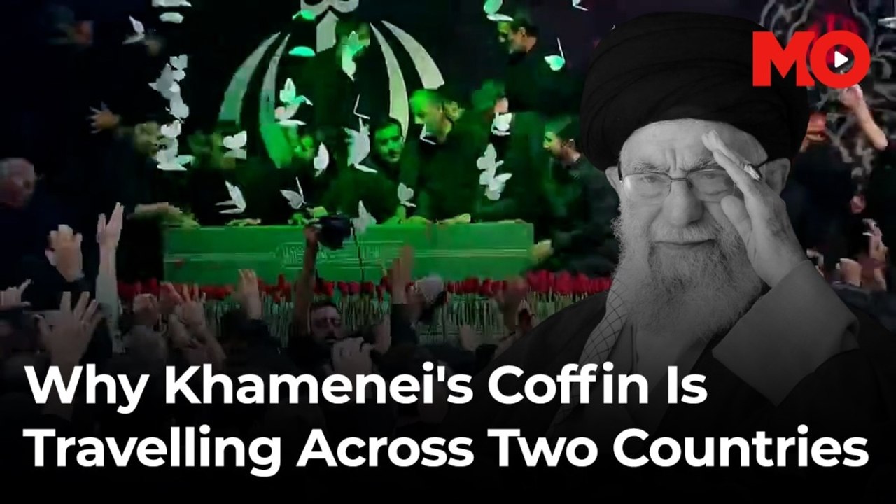 Why Khamenei's coffin is travelling across two countries
