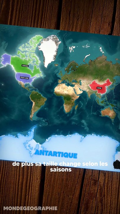 Pourquoi AUCUN pays ne revendique l'Antarctique ? La raison folle #géographie