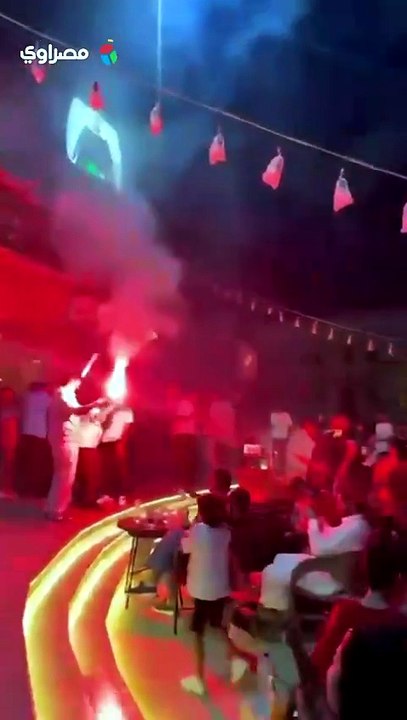 من قلب العبور.. احتفالات جماهيرية صاخبة بتأهل منتخب مصر إلى الدور الـ16