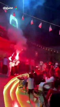 من قلب العبور.. احتفالات جماهيرية صاخبة بتأهل منتخب مصر إلى الدور الـ16
