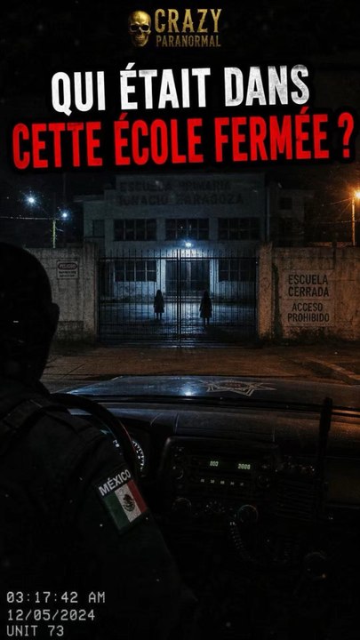 👀 Deux silhouettes d’enfants aperçues dans une école fermée à 3h du matin