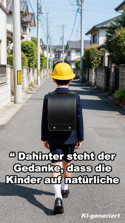 Wenn man in Japan von einem Grundschüler begrüßt wird