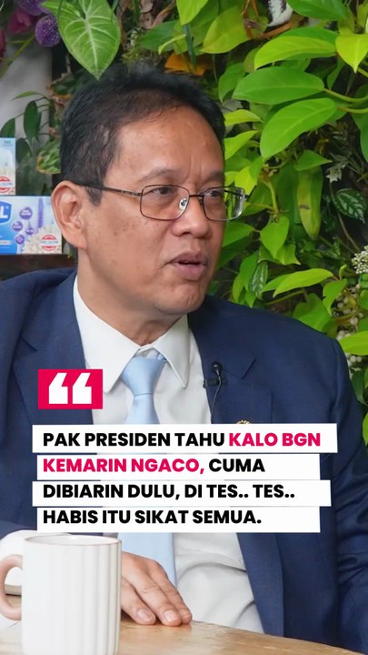 Kata siapa saya gak pernah ngomong? saya gak perlu lapor sama anda.