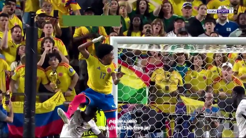 ملخص مباراة كولومبيا وغانا 1-0 كأس العالم