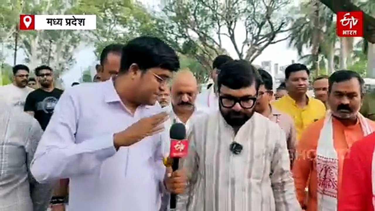 मैहर वाली शारदा माता के दर्शन के लिए पदयात्रा, छिंदवाड़ा सांसद ने बताया क्यों जरूरी हैं ये धार्मिक यात्राएं
