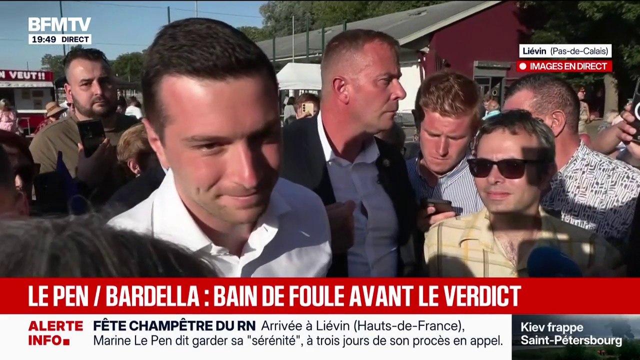 Affaire des assistants parlementaires: "J'espère une campagne victorieuse peu importe ce qui se passe mardi", indique Jordan Bardella