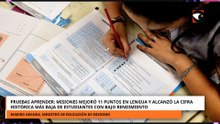 Pruebas Aprender Misiones mejoró 11 puntos en Lengua