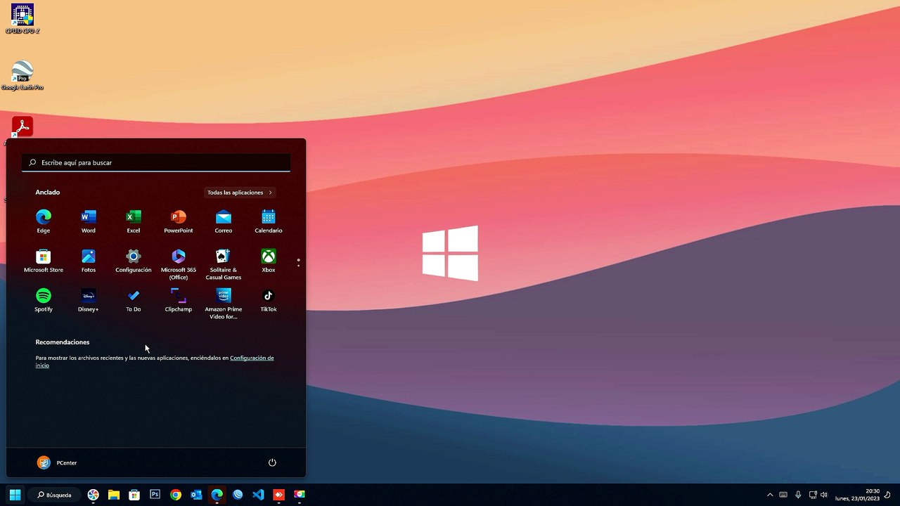 Activar las teclas de filtro en Windows 11
