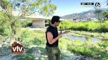 Zair sale a explorar el río Santa Catarina
