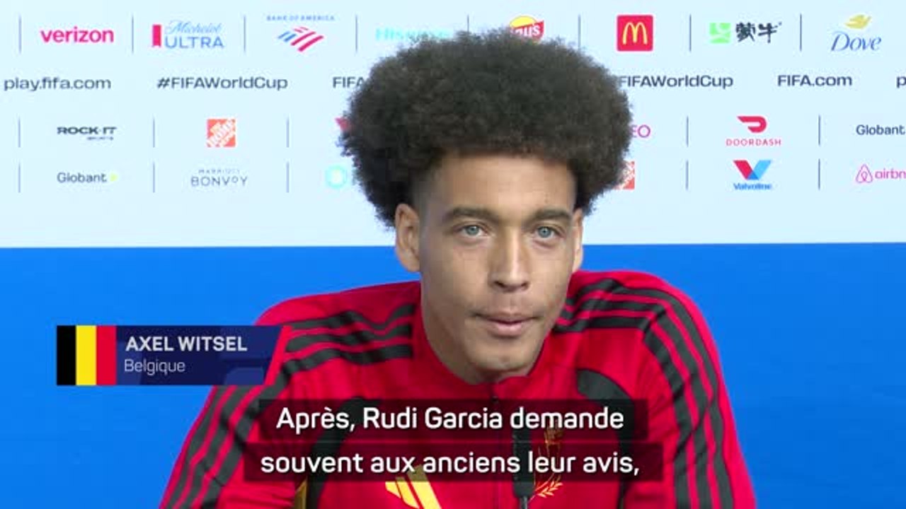 Belgique - Witsel : “Je ne suis pas venu en tant que coach non plus !”